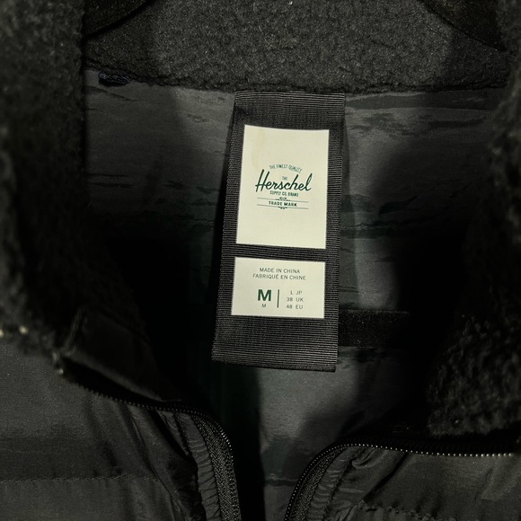 Herschel Hybrid Sherpa Full Zip Jacket (M) - Picture 4 of 6